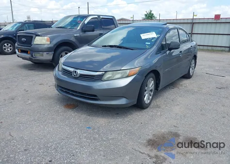 2012 Honda Civic Ex-L from USA, damaged, VIN 2HGFB2F92CH515640